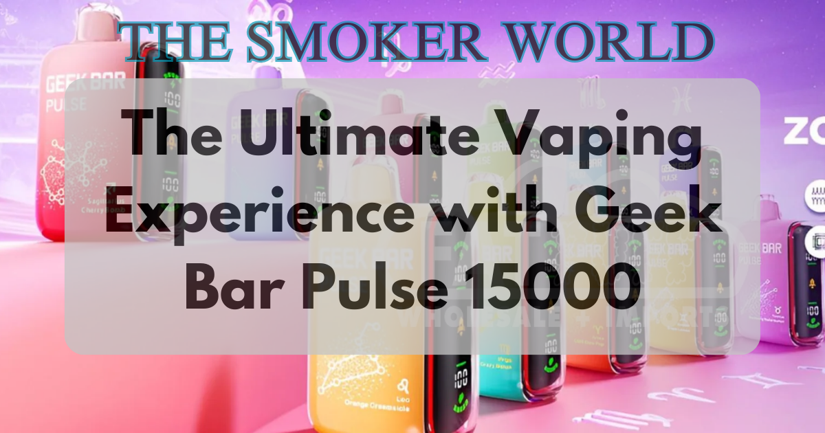 vaping experience || Geek Bar Pulse 15000